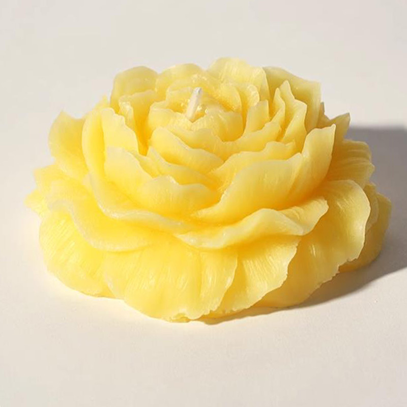 牡丹のキャンドル アロマキャンドル ソイワックス アロマ キャンドル ギフト 癒し 花 インテリア