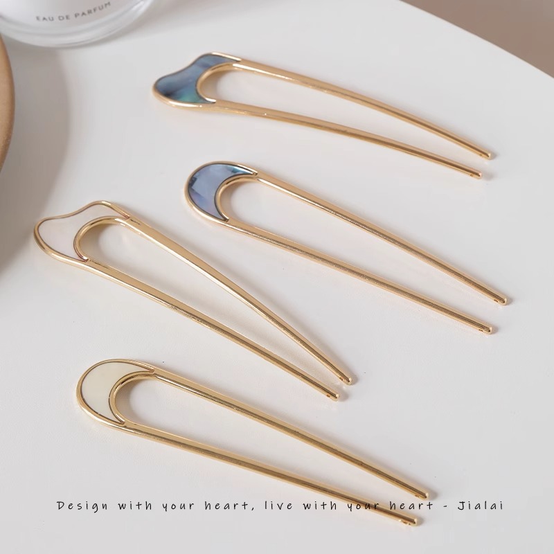 ヘアピン  Uピン かんざし  レディース 髪飾り 和装 留袖 ヘアフォーク