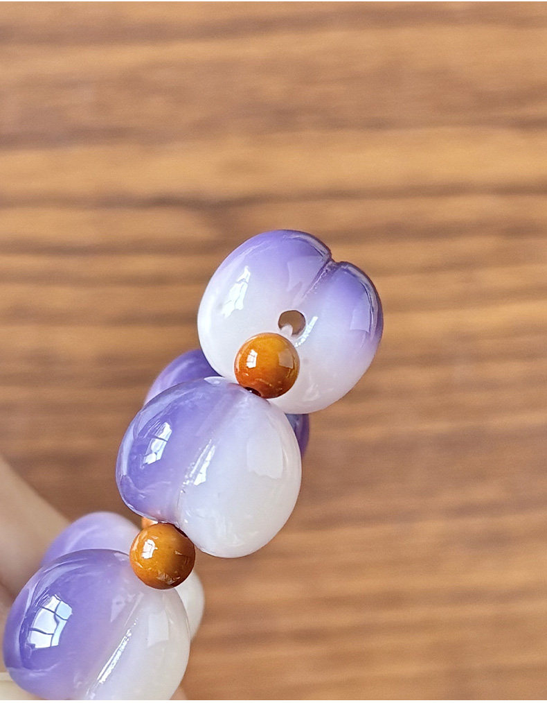 菩提珠 ブレスレット 数珠ブレス オリーブ核 桃の木の馬 腕輪ブレスレット お守り