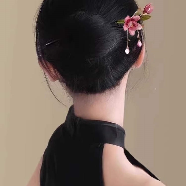 かんざし 和風 花柄 お花 蓮の花 一本差し 髪飾り まとめ髪 和装 普段使い 