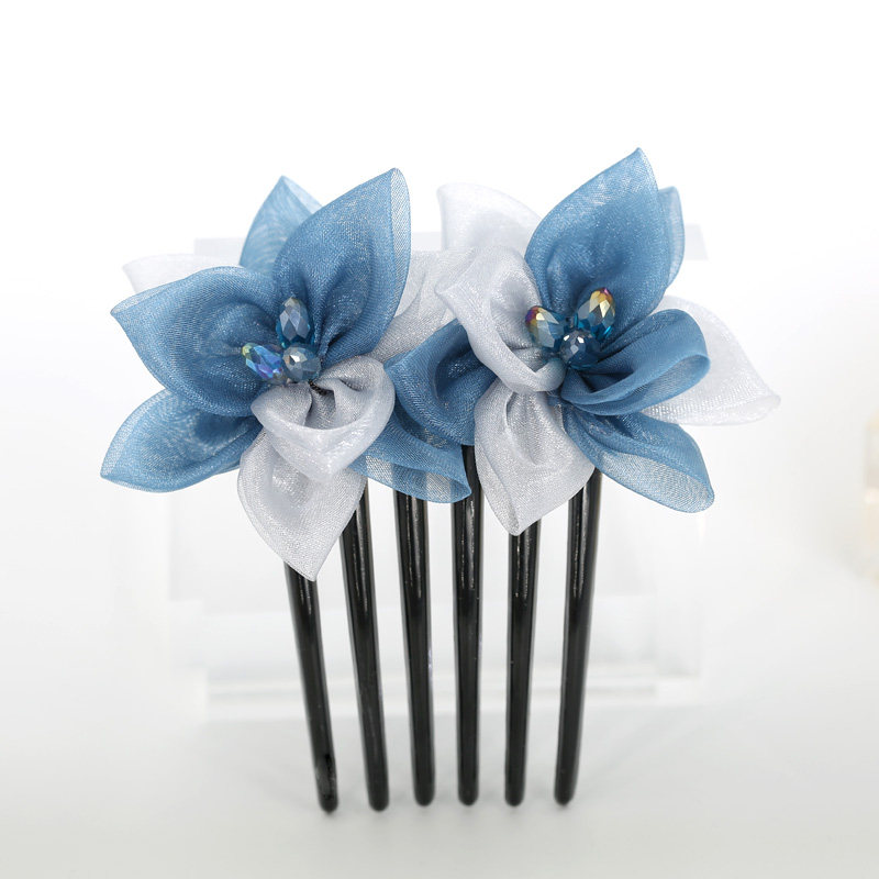 髪飾り かんざし 簪 シルクフラワー  ヘアコーム レディース 女性 ヘアアクセサリー  おしゃれ 成人式 結婚式