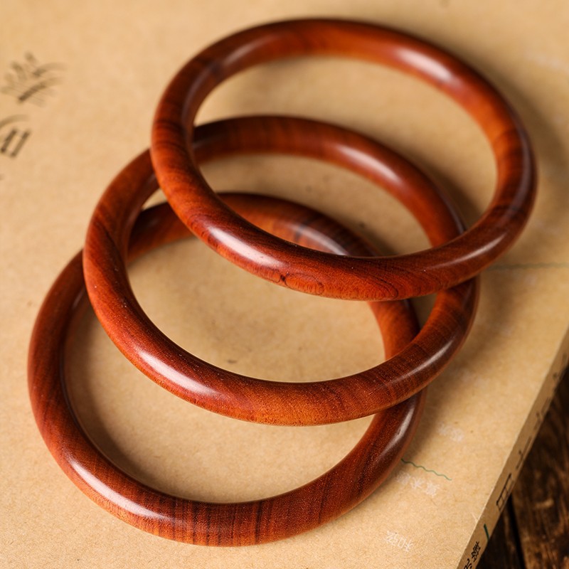 花梨木 ブレスレット レディース バングル 天然木 リング ブレス  おしゃれ