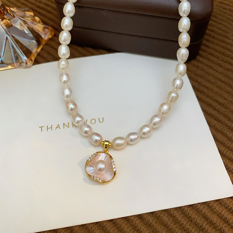 パールネックレス  真珠 5mm 貝パール レディース フォーマル 結婚式 卒業式 入学式 贈答 プレゼント 