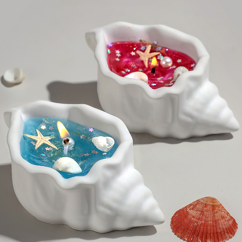 アロマキャンドル 貝殻型 ろうそく 海キャンドル アロマ ギフト 癒し おしゃれ インテリア