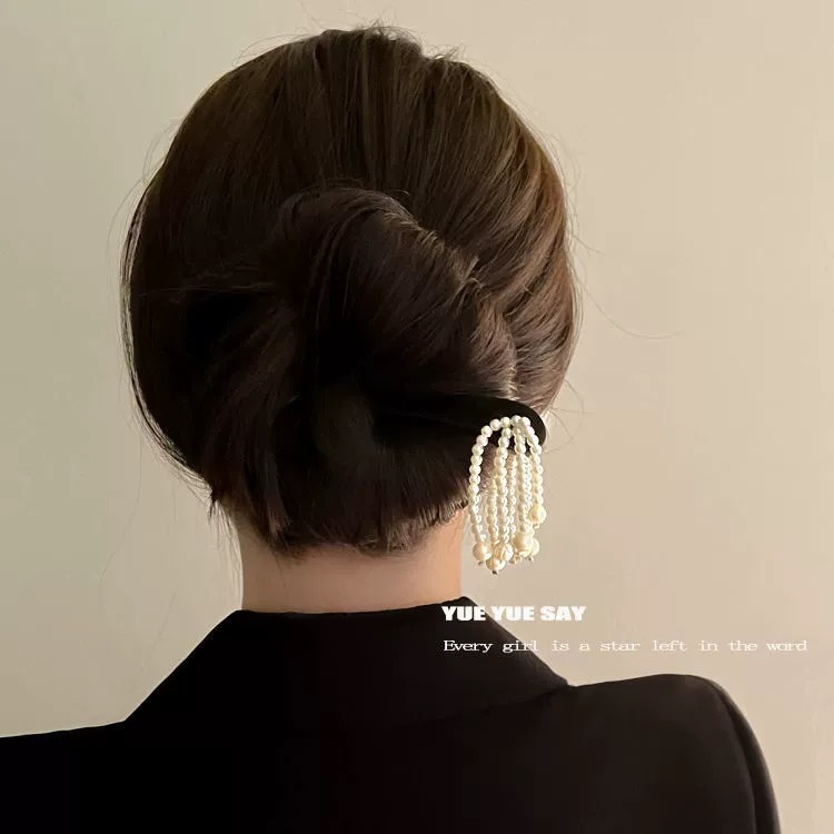 簪 かんざし 黒檀簪  パール  一本差し レディース ヘアアクセサリー 髪飾り 和装 和服 黒檀