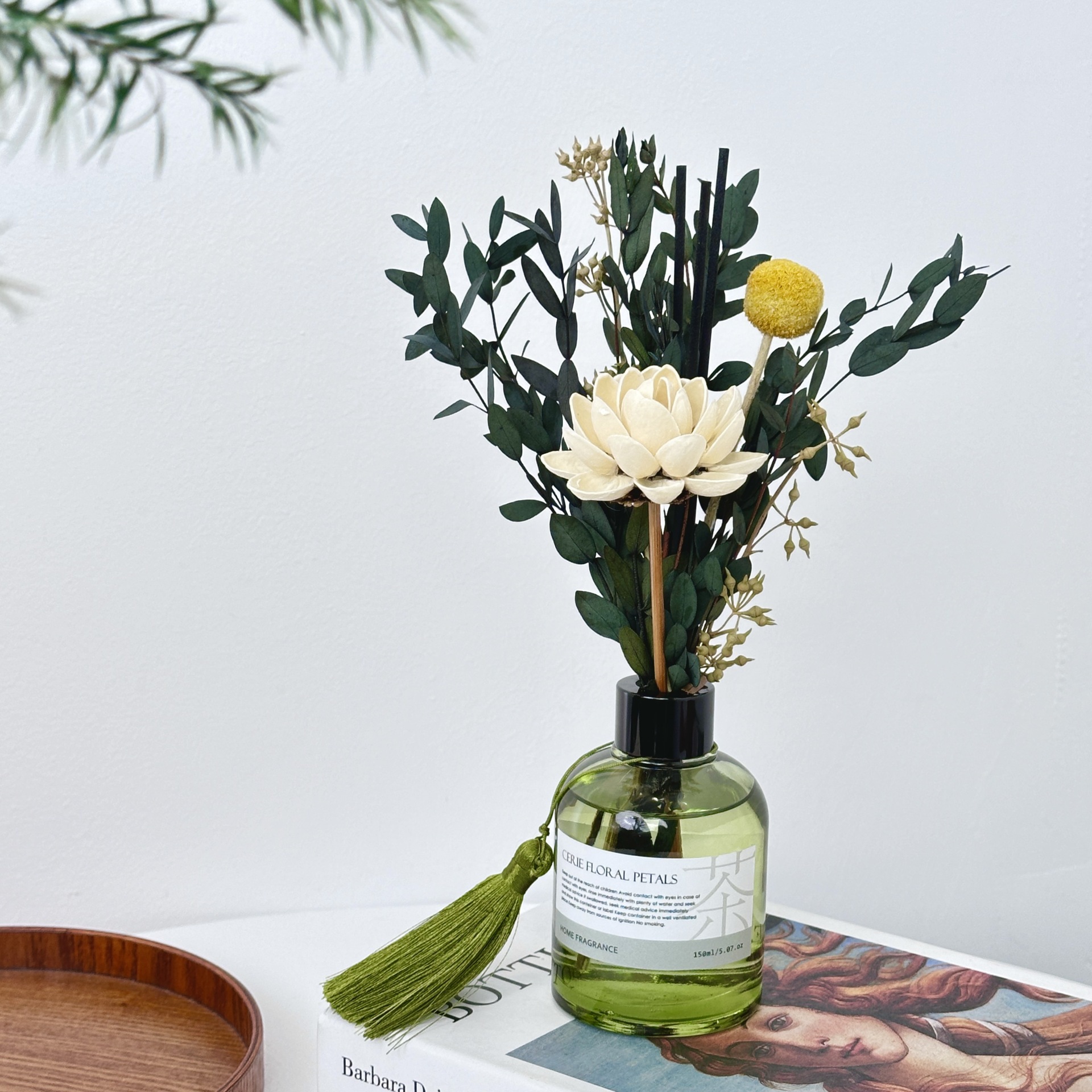 リードディフューザー スティック ドライフラワー  精油 天然 アロマディフューザー ディフューザー ルームフレグランス