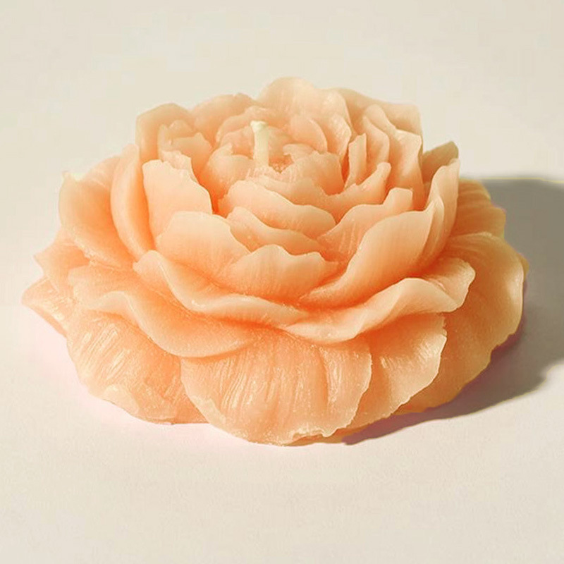 牡丹のキャンドル アロマキャンドル ソイワックス アロマ キャンドル ギフト 癒し 花 インテリア