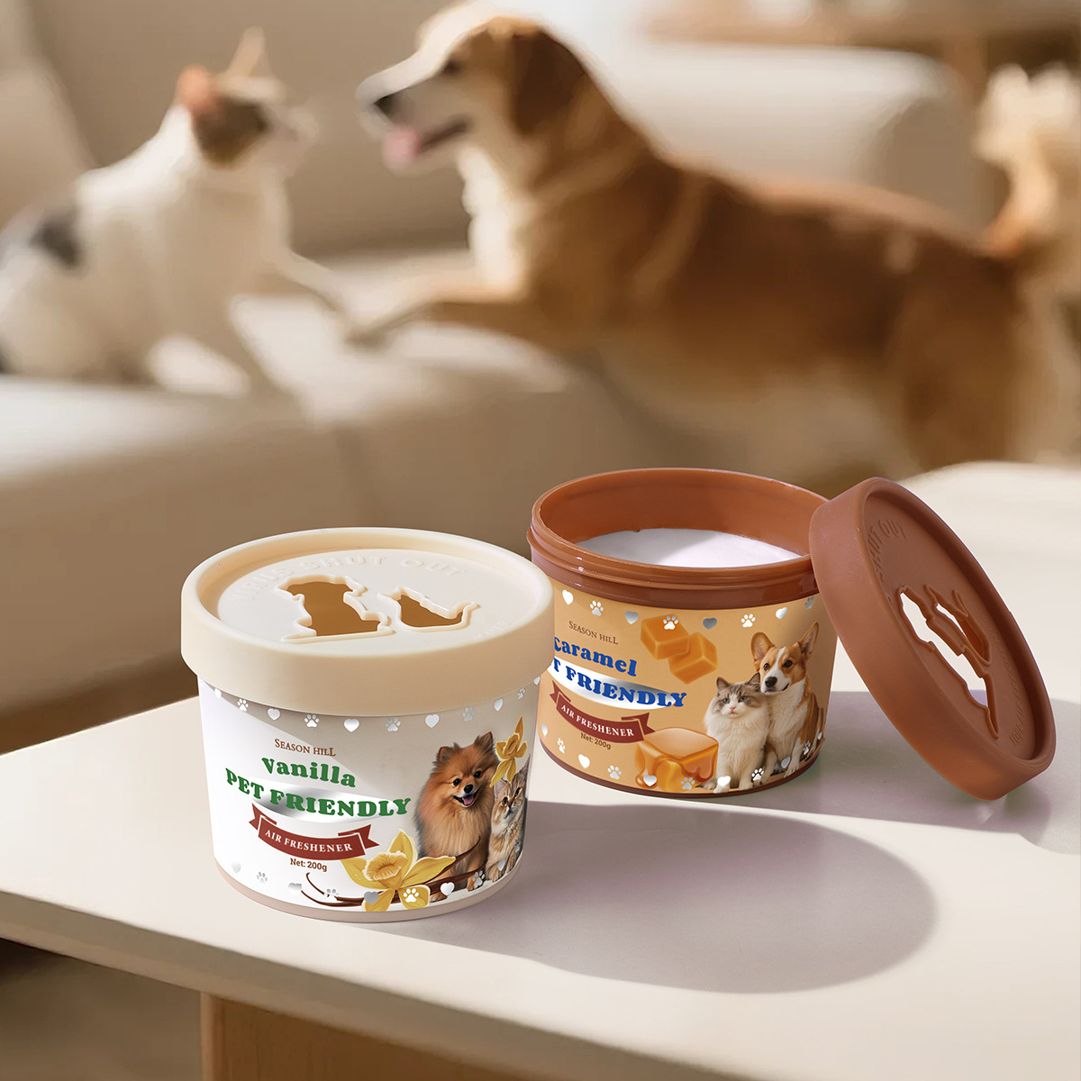 ペット用強力消臭剤 200g  置き型 ペットの糞尿　体臭 マーキング臭等のニオイを強力消臭 安心 安全