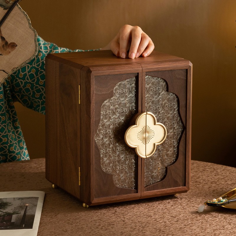 高級 ジュエリーボックス ジュエリケース 木製 大容量 アクセサリー