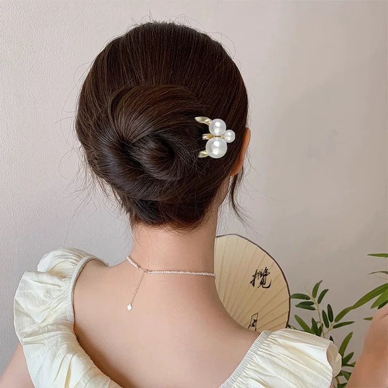 髪飾り成人式 ヘアコーム かんざし 簪 パール調 髪留め ヘアアレンジ まとめ髪 和装 洋装 結婚式