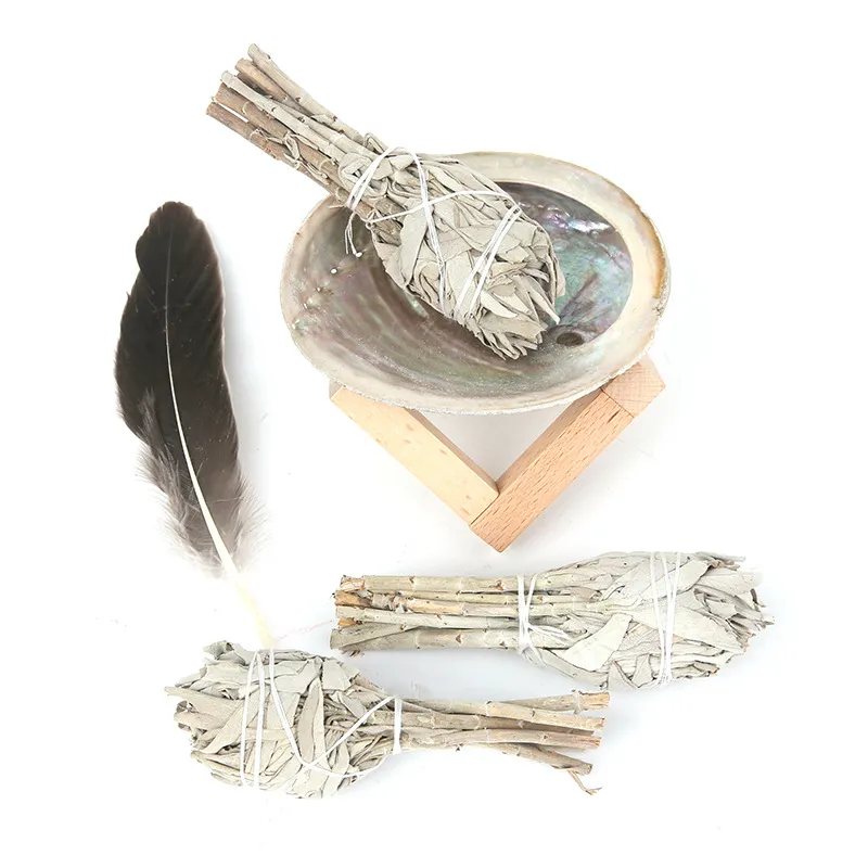 ホワイトセージ バンドル カリフォルニア産 スモッジング お香 煙 浄化 ヨガ 45g