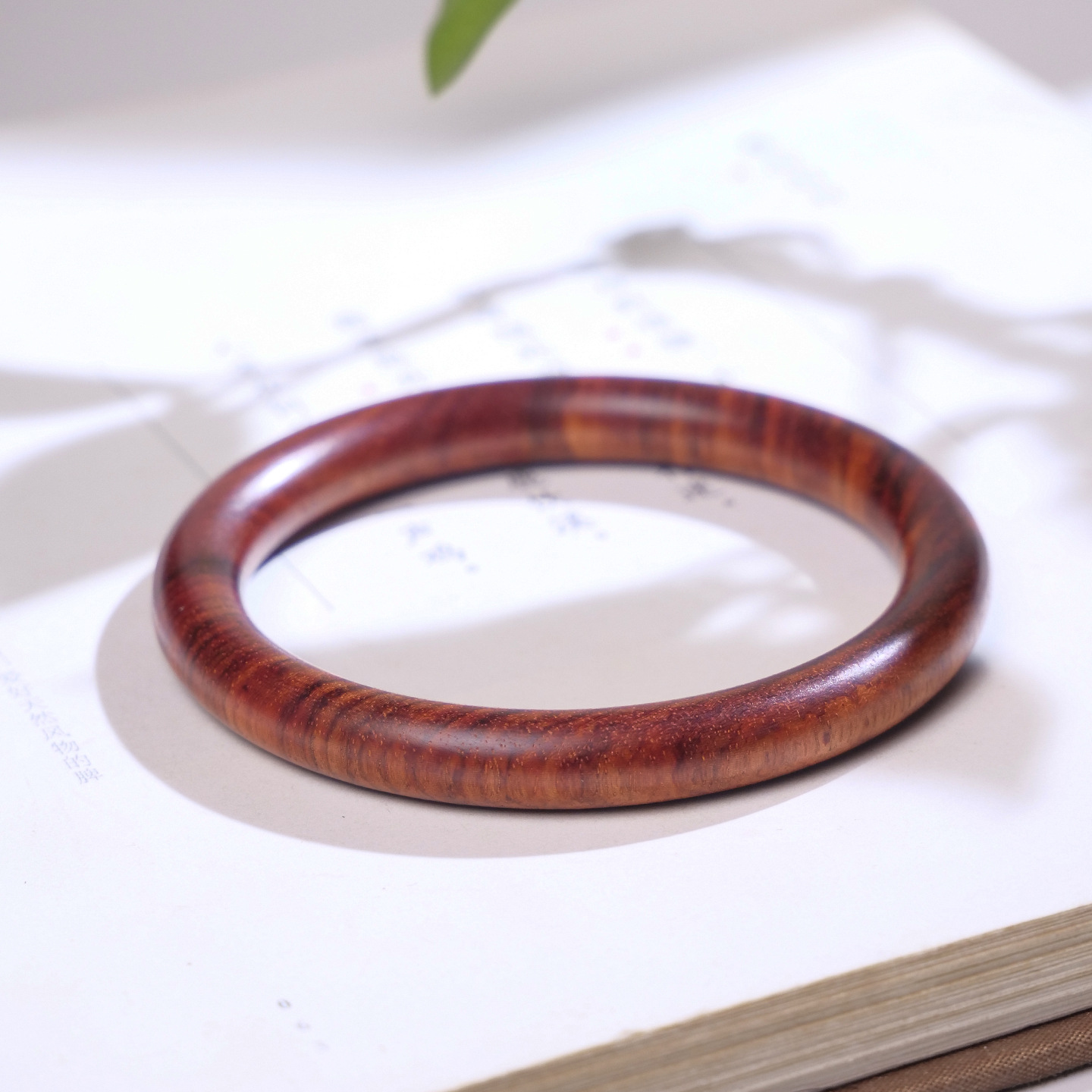 ブレスレット 天然木 腕輪 木製ブレスレット ブラッドウッド 血檀 幅8mm 男性用 女性用