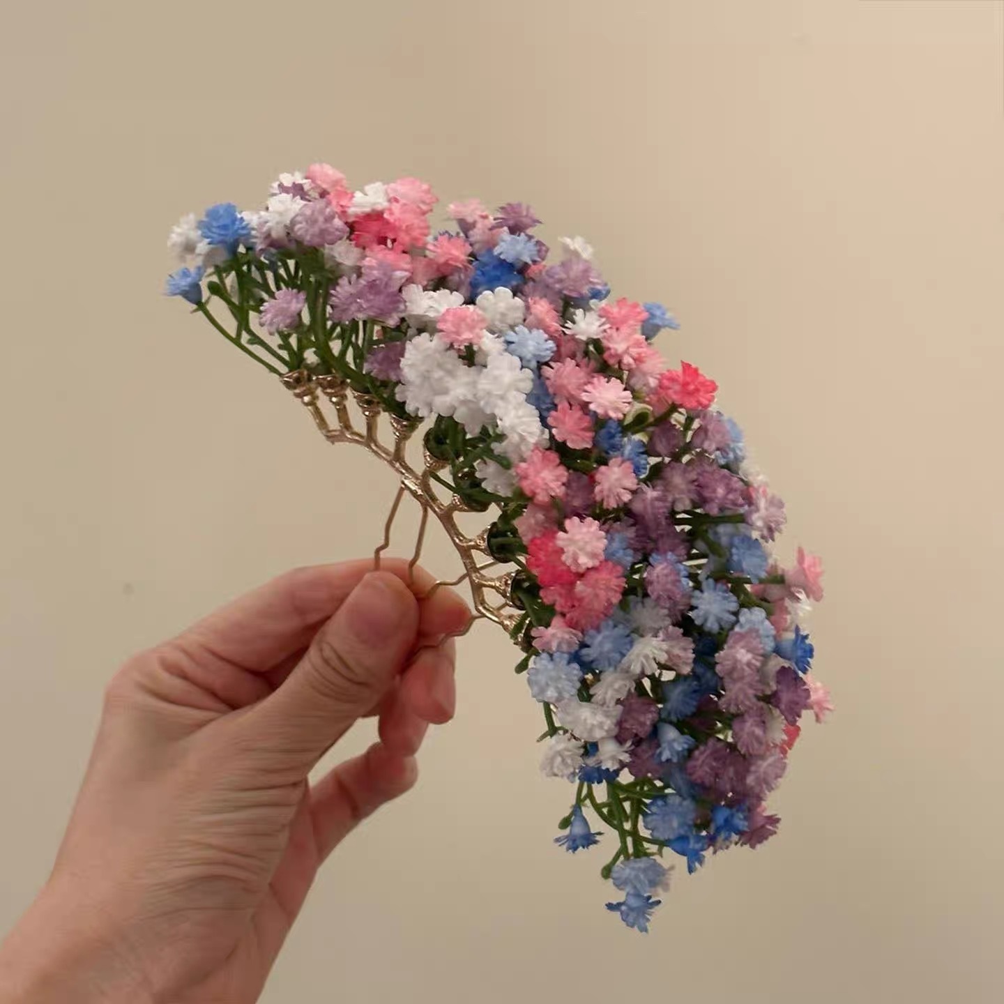 成人式 髪飾り 満天星 どうだん Uピン 造花 ヘアピン 結婚式 卒業式 ヘアアクセサリー 