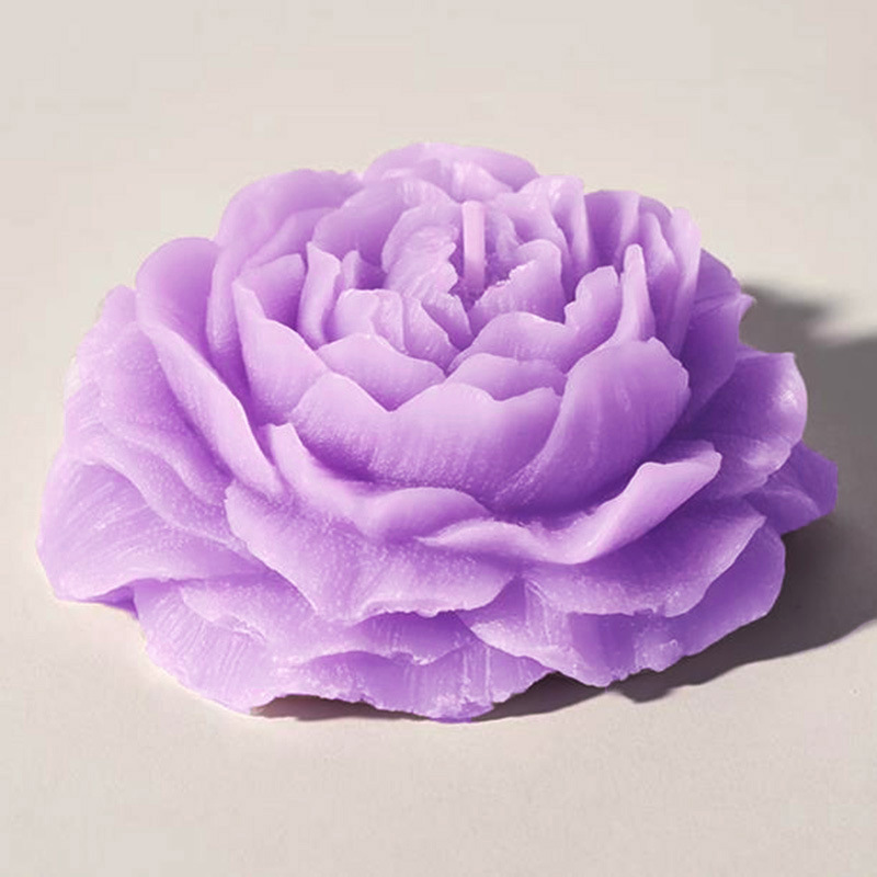 牡丹のキャンドル アロマキャンドル ソイワックス アロマ キャンドル ギフト 癒し 花 インテリア