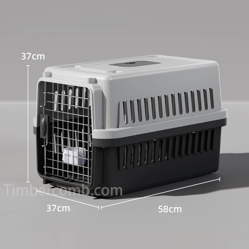 猫用キャリーケース ペットキャリー ペットクレート 航空輸送用 ペットケース 小型犬 中型犬 猫用 キャリーケース 3サイズ展開 車載 通院 避難用 飛び出し防止 通気性