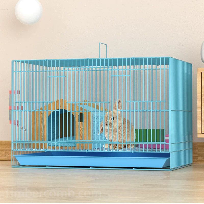 ペットケージ ウサギケージ 小動物ケージ 室内用 ウサギ モルモット フェレット ケージ 組立簡単 引き出し付きトレイ 掃除簡単 