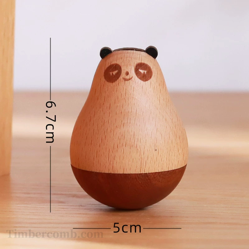 木製置物 起き上がりこぼし・2026 / 全6種 和雑貨 置物 縁起物 お洒落 かわいい プレゼント