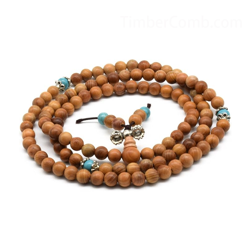 天然木精工 女性用男性用イチイ数珠 木製仏具 人気念珠 モダンなブレスレット 民族風木質の腕輪 アクセサリー-木彫り高級人気専門店