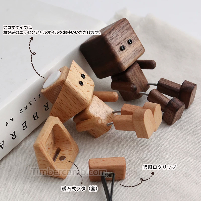 実木製のクリエイティブな人形置き物。デスク周りを可愛く飾る癒しのアイテム、ギフトにも最適。