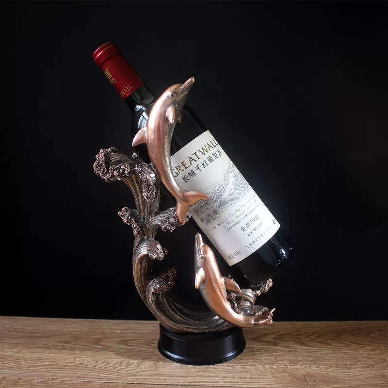 アートオブジェ ワインラック ｜ クリエイティブ収納 ミニマルデザイン リビング・ダイニング テレビボード装飾 工芸品