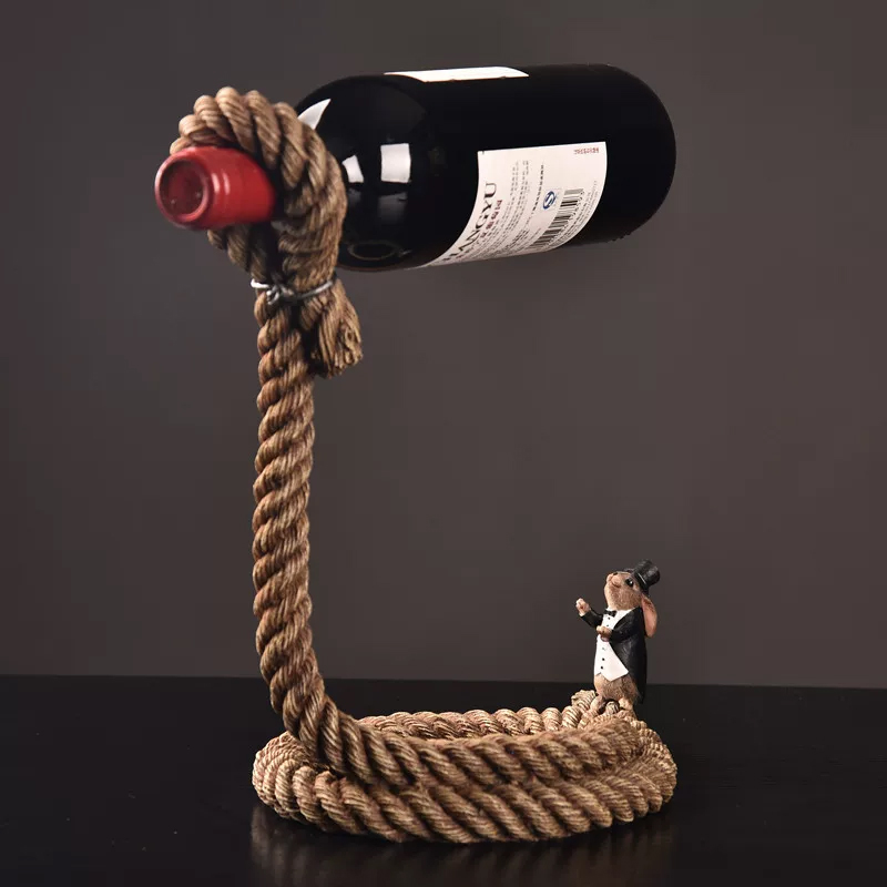 ワインラック置物