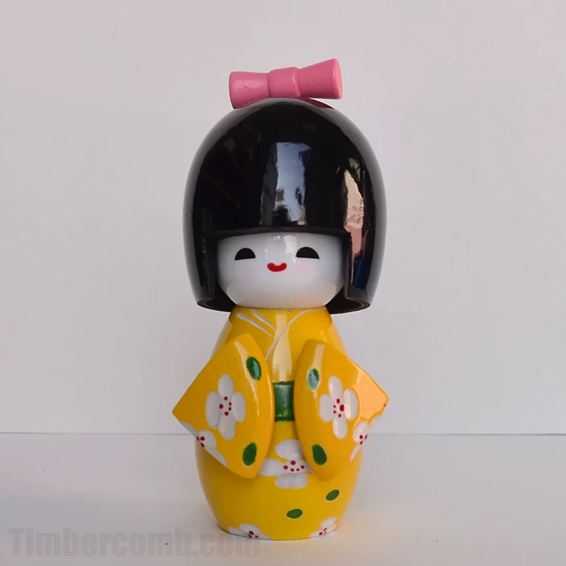 こけし 日本 人形 着物 木製 和風 テーブル 芸者 土産 小物 着物こけし 日本人 武士 着物人形 装飾品