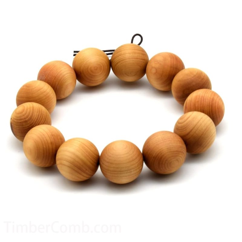 ユニ Thuja Sutchuensis 木製ビーズ 木製ブレスレット ネックレス 祈り マーラ リストバンド ブレスレット, 木の質数珠-木彫り高級人気専門店