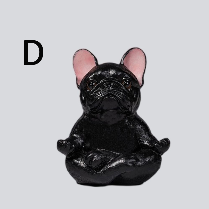 犬の置物 ヨガドッグ ドッグ オーナメント綺麗 高級 ミニサイズ 犬のオブジェ 樹脂製 心癒し