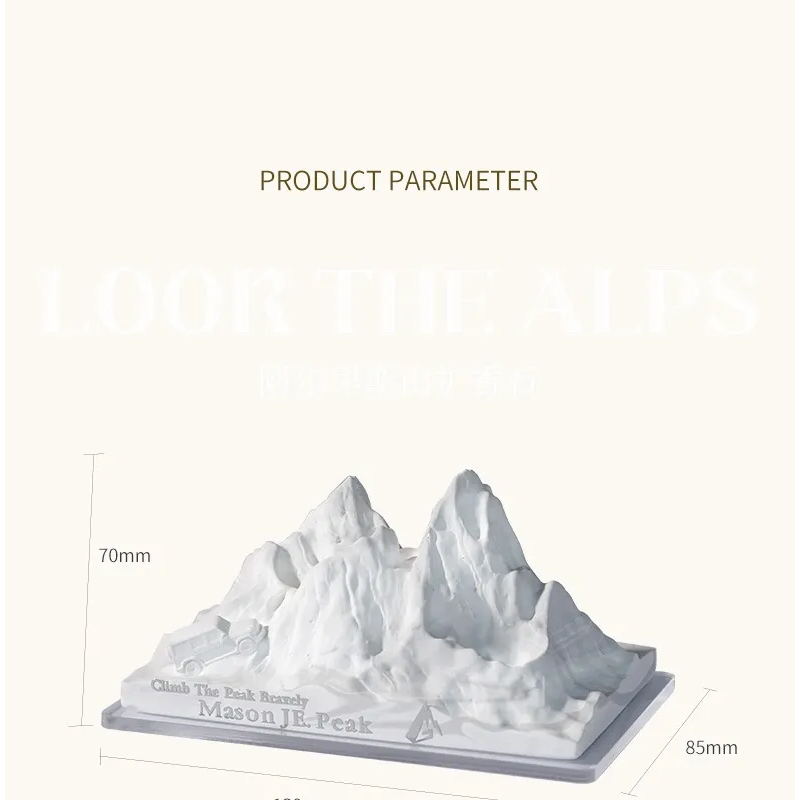 アロマストーン アルプス山脈 アロマオイル アロマディフューザー 置物 インテリア 車載 ギフト プレゼント 贈り物