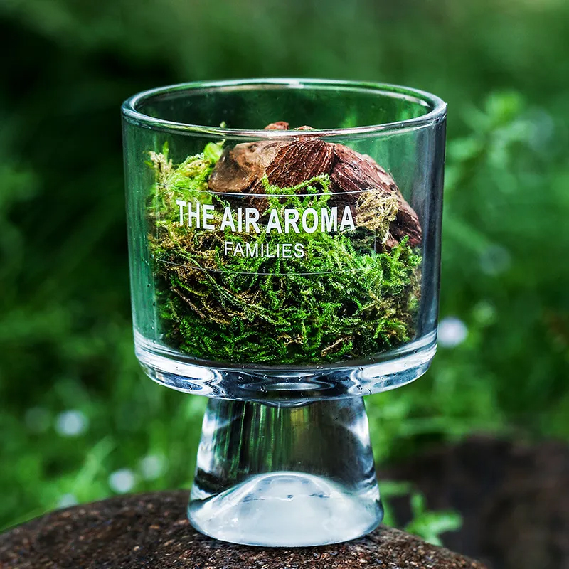 アロマディフューザー ドライフラワー 松・苔 アロマオイル ルームフレグランス ギフト プレゼント 置物