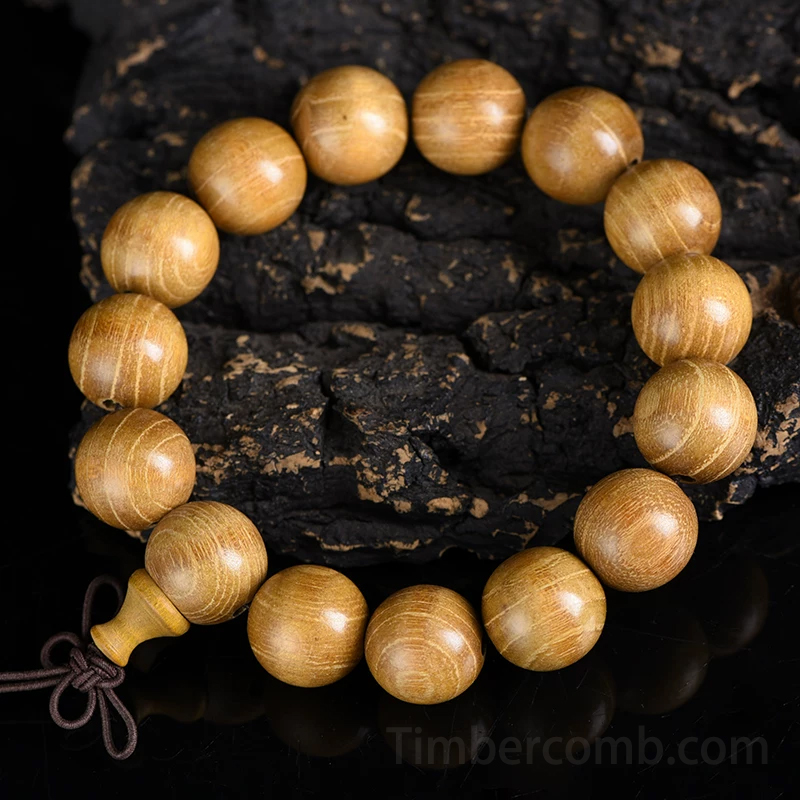 檀木ブレスレット 手作り おしゃれ数珠ブレスレット メンズレディース 大きい 腕輪ブレスレット