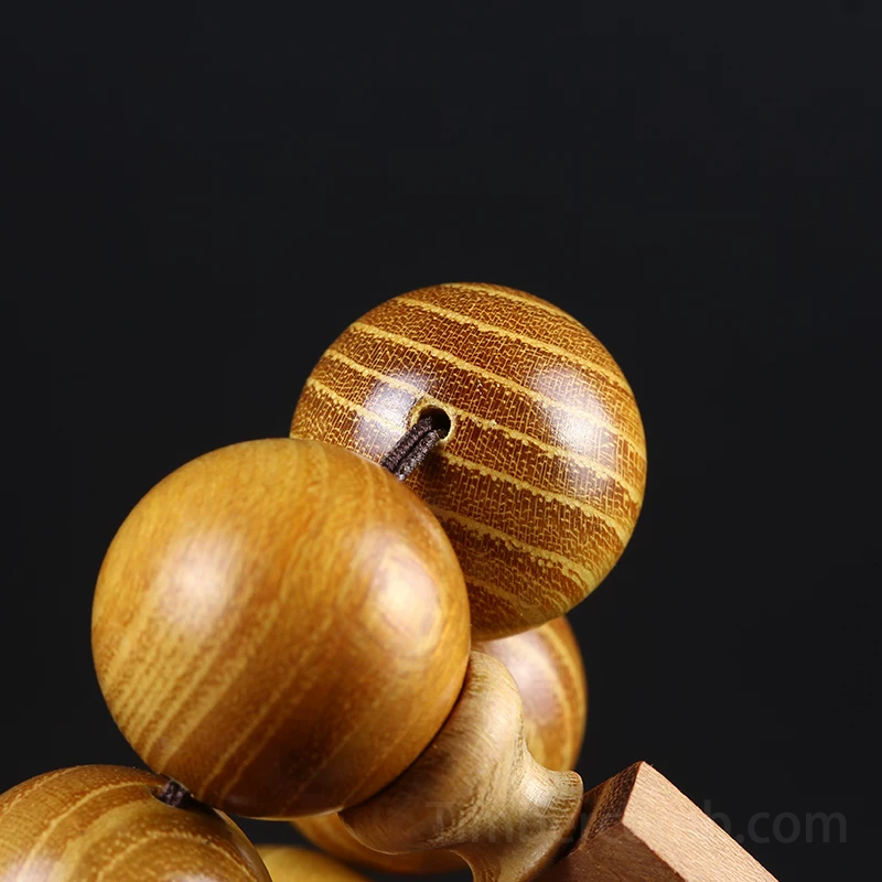 檀木ブレスレット 手作り おしゃれ数珠ブレスレット メンズレディース 大きい 腕輪ブレスレット