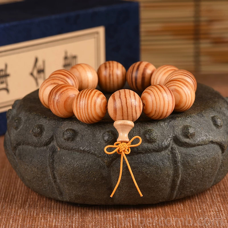 数珠ブレスレット 天然木 ビーズサイズ20mm メンズレディース 腕輪ブレスレット お守り 木製 ブレス