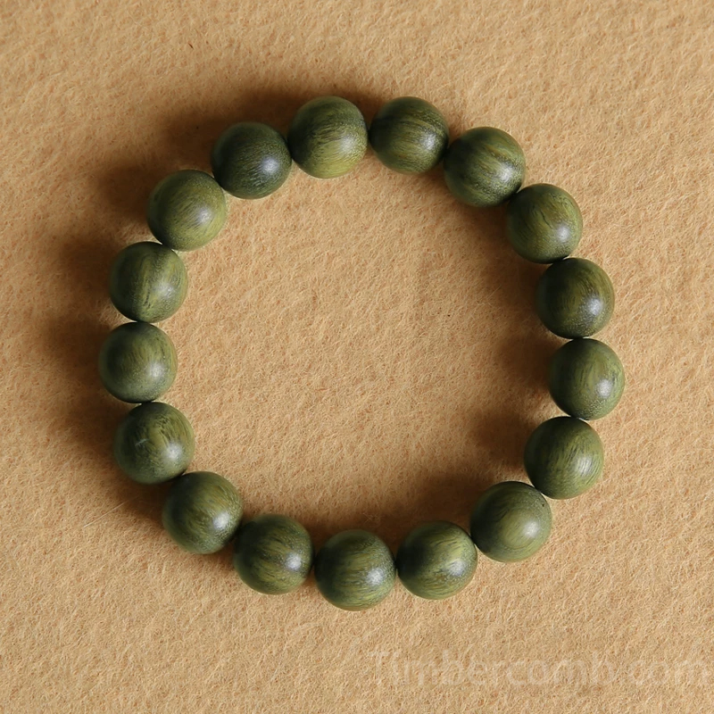 緑檀木ブレスレット お守り 生命樹 木製ブレスレット メンズレディース おしゃれ数珠ブレスレット 天然木