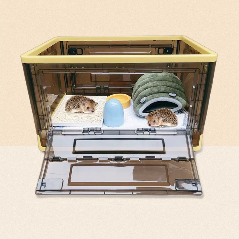 ハリネズミ ケージ 小動物飼育ケース 透明 マルチ 家庭用 観賞用  ハムスター モルモット ケージ 保温ケージ
