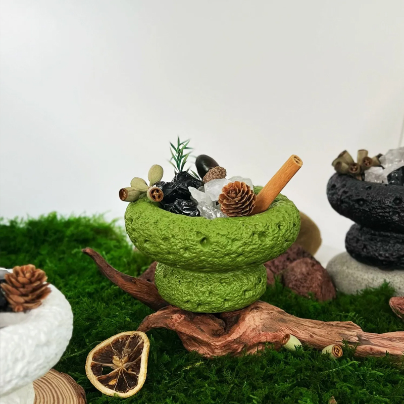 アロマストーン ストーンディフューザー 天然石 ドライフラワー植物 アロマオイル ギフト