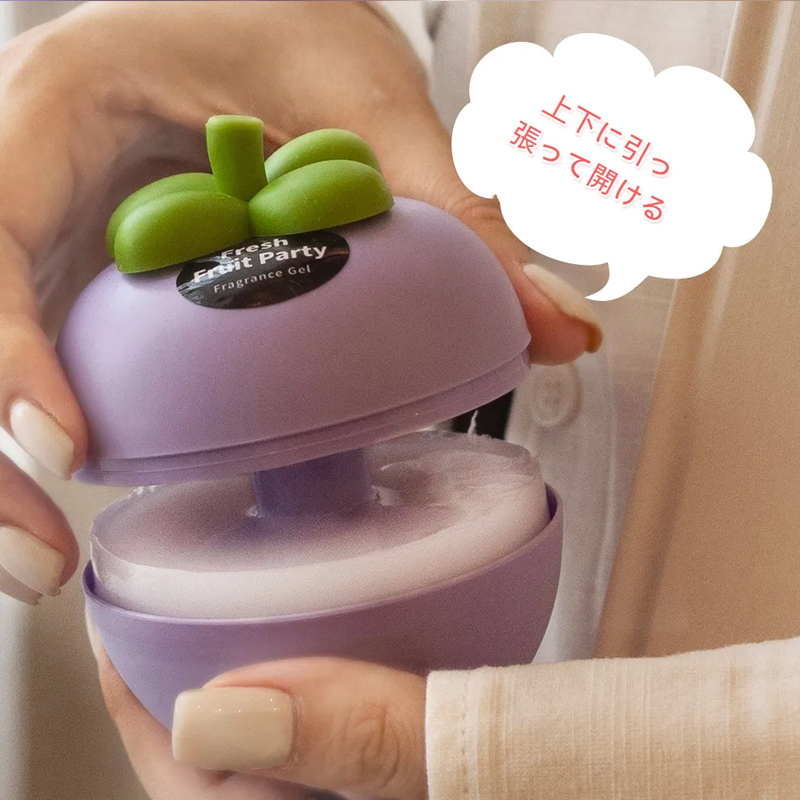 芳香剤 消臭 置き型 マンゴスチン ソリッドパフューム アロマ 固形 車載・室内用