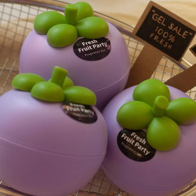 芳香剤 消臭 置き型 マンゴスチン ソリッドパフューム アロマ 固形 車載・室内用