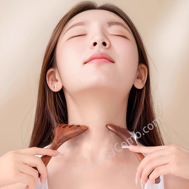 金糸檀木 × ナツメギエアクッション櫛