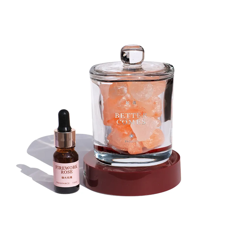 アロマランプ アロマライト アロマストーンセット【天然石340g+ 精油10ml+led台座1台+ガラス1本】ストーンディフューザー 置物 開運 インテリア ギフト プレゼント