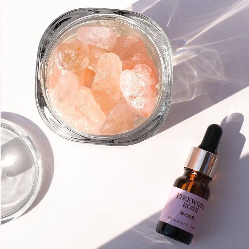 アロマランプ アロマライト アロマストーンセット【天然石340g+ 精油10ml+led台座1台+ガラス1本】ストーンディフューザー 置物 開運 インテリア ギフト プレゼント