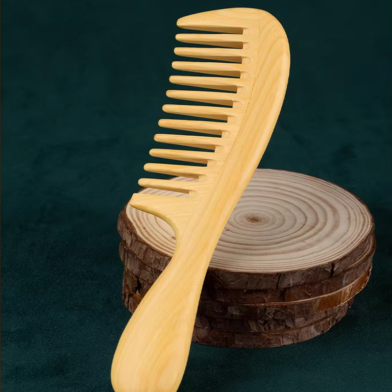 つげ櫛 木の櫛 静電気防止 ヘアケア 頭皮マッサージ 持ち運び コンパクト メンズ レディース