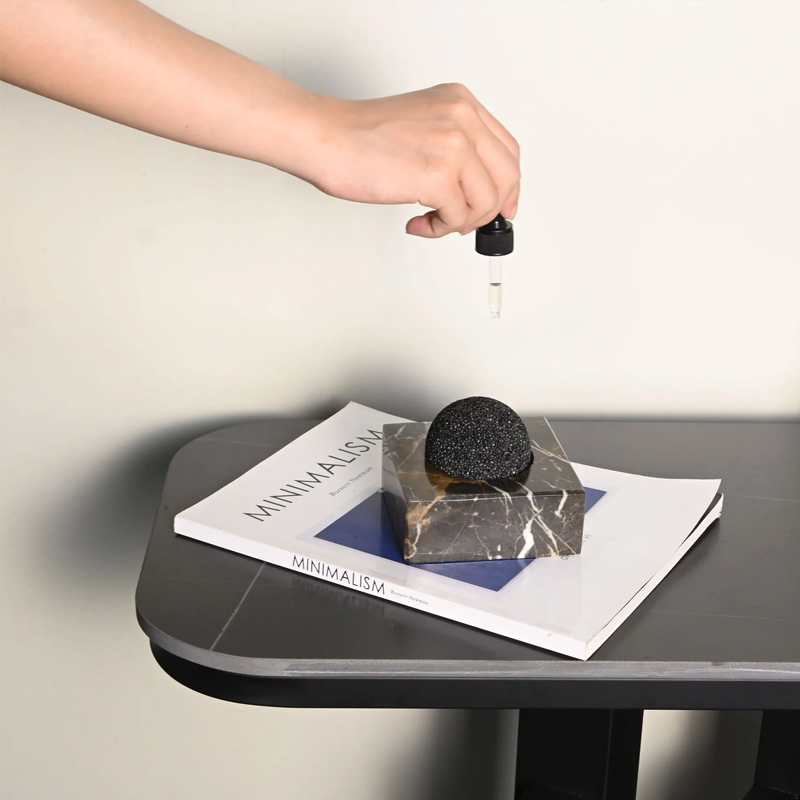 天然大理石 アロマストーン アロマボールディフューザー アロマオイル 精油 インテリア 芳香器