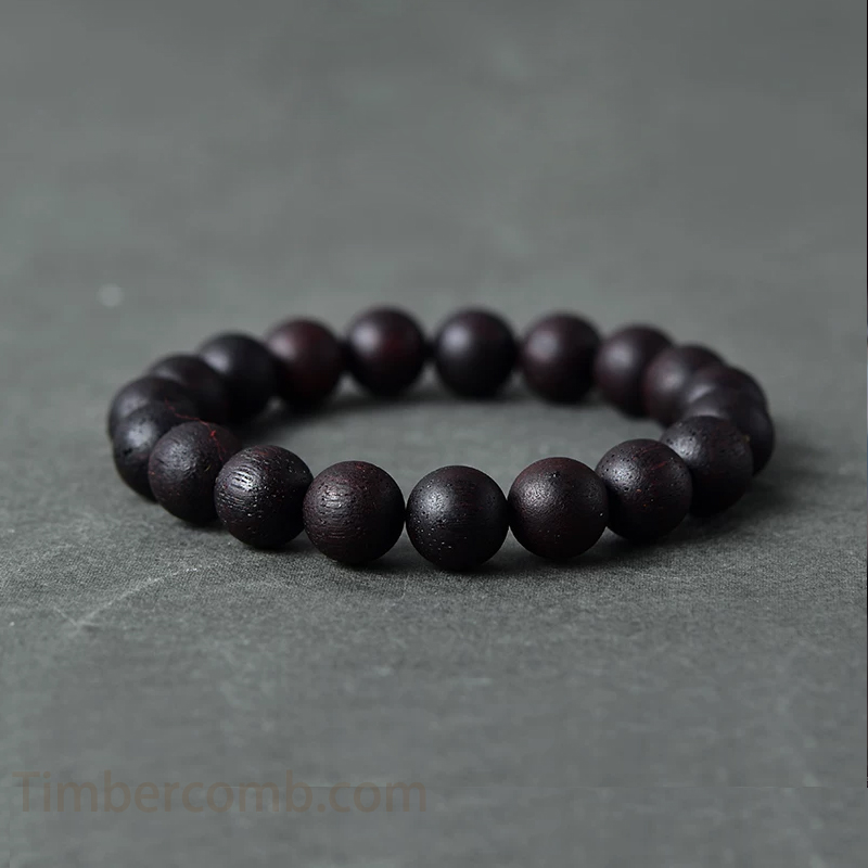 沈香ブレスレット 天然木 お守り ビーズサイズ 10mm 仏教ブレスレット レディース 木製 ブレスレット レトロ