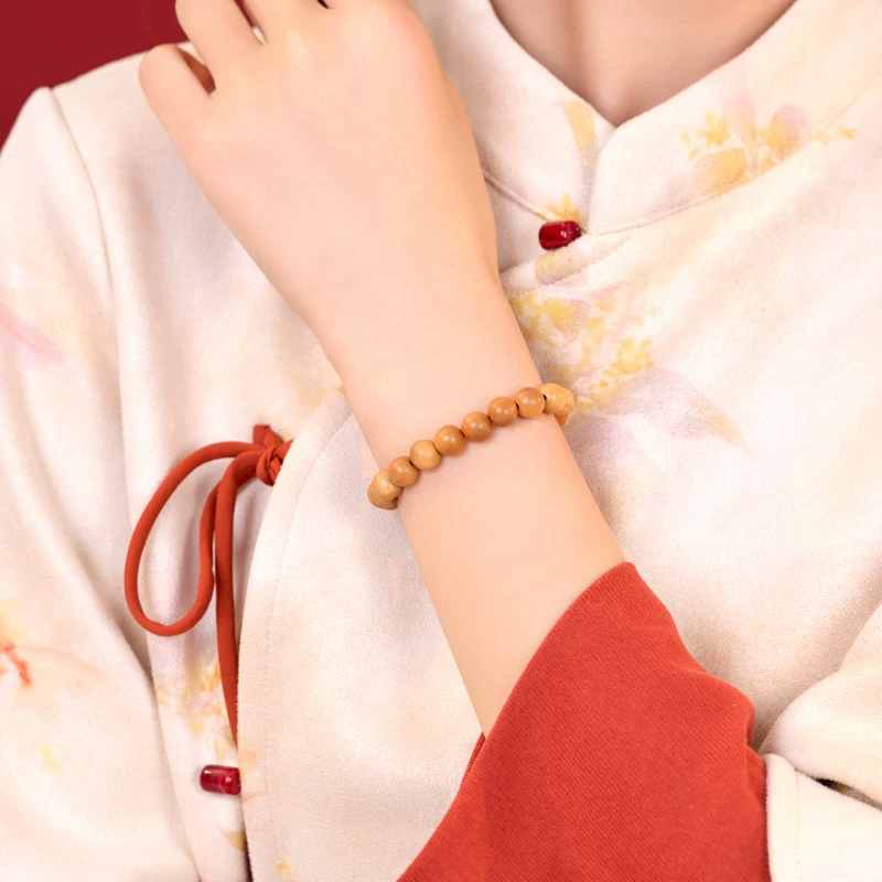桃の木 ブレスレット お守り ビーズサイズ 10mm 数珠ブレスレット メンズ レディース 天然木