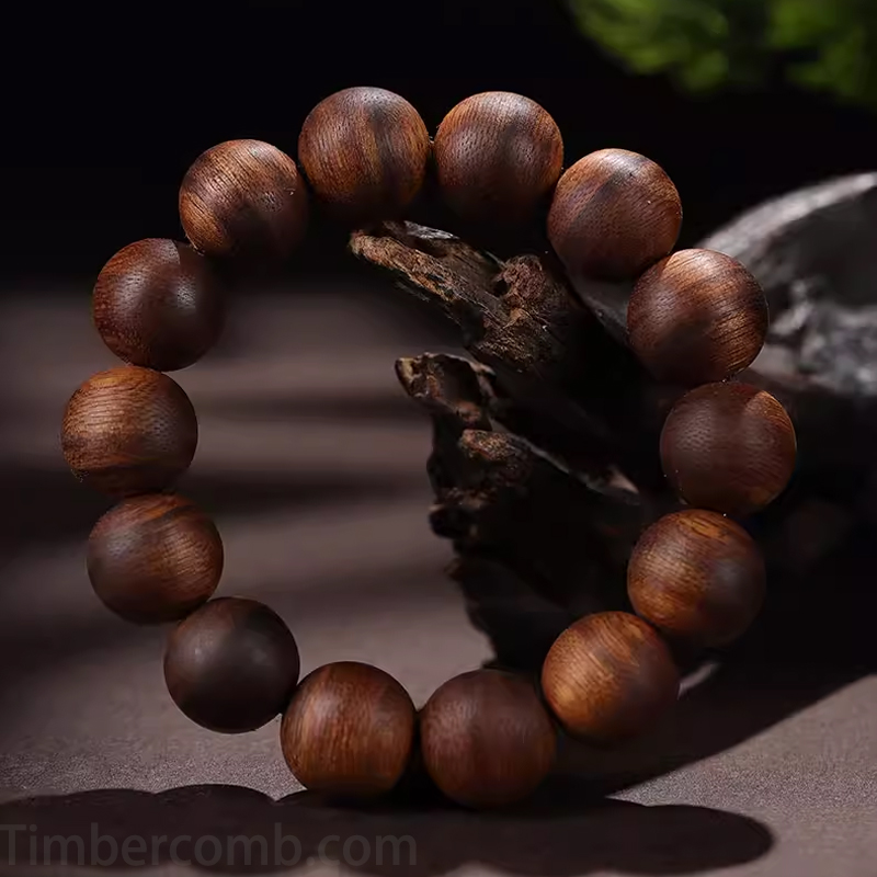 沈香木ブレスレット 天然木 カジュアル 腕輪ブレスレット メンズレディース 木製ブレスレット 高級感