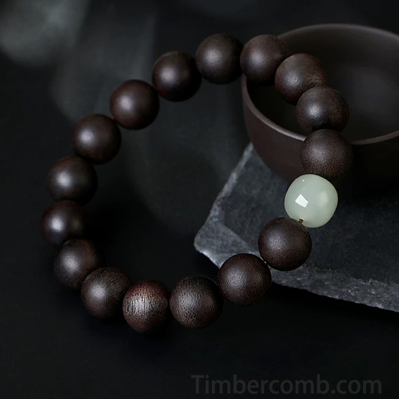 沈香ブレスレット 天然石 ビーズサイズ 10mm レディース おしゃれ数珠ブレスレット プレゼント