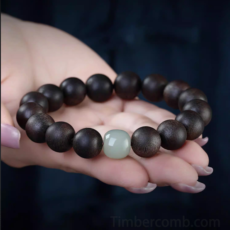 沈香ブレスレット 天然石 ビーズサイズ 10mm レディース おしゃれ数珠ブレスレット プレゼント
