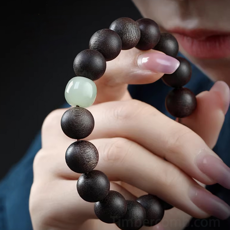 沈香ブレスレット 天然石 ビーズサイズ 10mm レディース おしゃれ数珠ブレスレット プレゼント