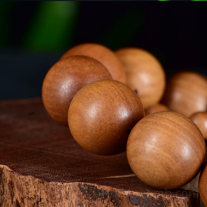 檀木ブレスレット お守りカジュアル 腕輪ブレスレット メンズレディース 天然木数珠ブレスレット